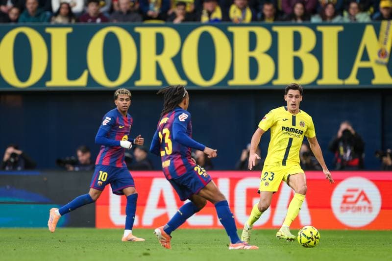 Football. La Liga. Villarreal CF - FC Barcelona. 21.12.2025