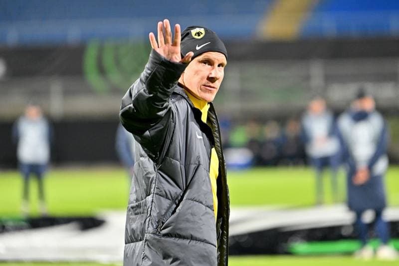 Football. UEFA Conference League. Celje - AEK Athens. 02.10.2025