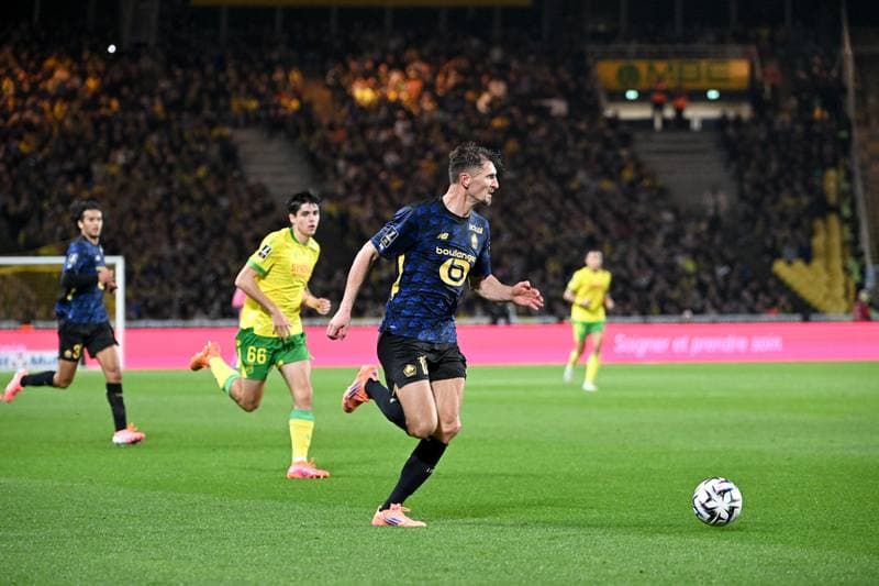 Football. Ligue 1. FC Nantes - Lille OSC. 19.10.2025