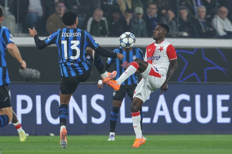 Football. UEFA Champions League. Atalanta - SK Slavia Prague. 22.10.2025