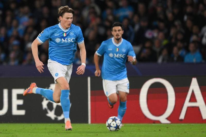 Football. UEFA Champions League. Napoli - Eintracht Frankfurt. 04.11.2025