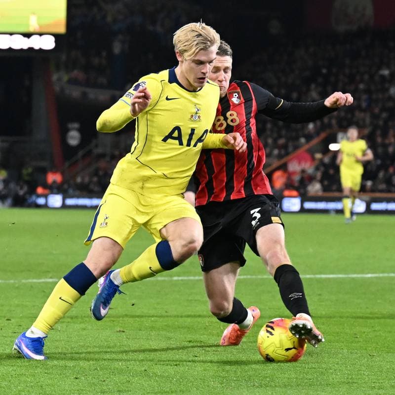 Football. Premier League. AFC Bournemouth - Tottenham Hotspur. 07.01.2026