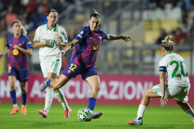 Football. UEFA Women's Champions League. AS Roma - FC Barcelona. 15.10.2025