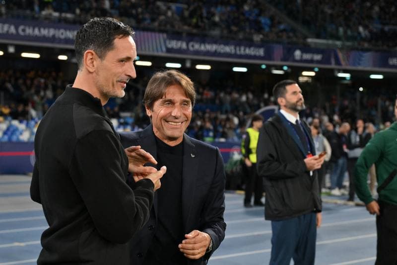 Football. UEFA Champions League. Napoli - Eintracht Frankfurt. 04.11.2025