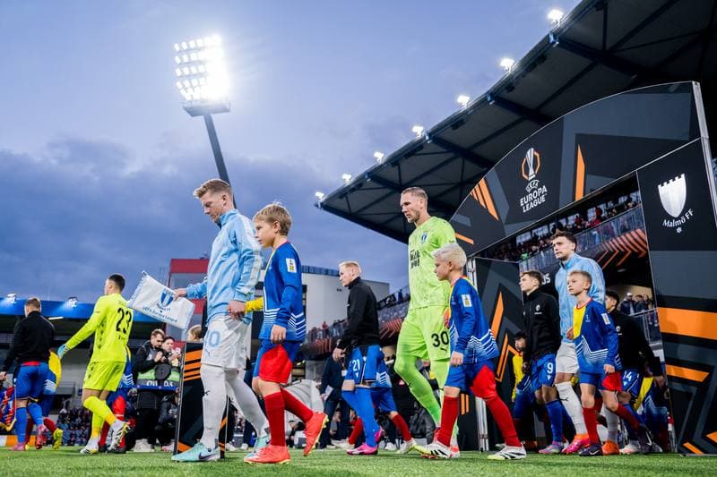 Football. UEFA Europa League. Viktoria Plzen - MalmA FF. 02.10.2025