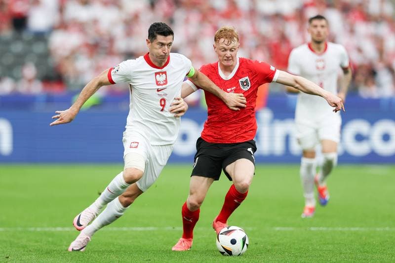Football. UEFA EURO 2024. Poland - Austria. 21.06.2024