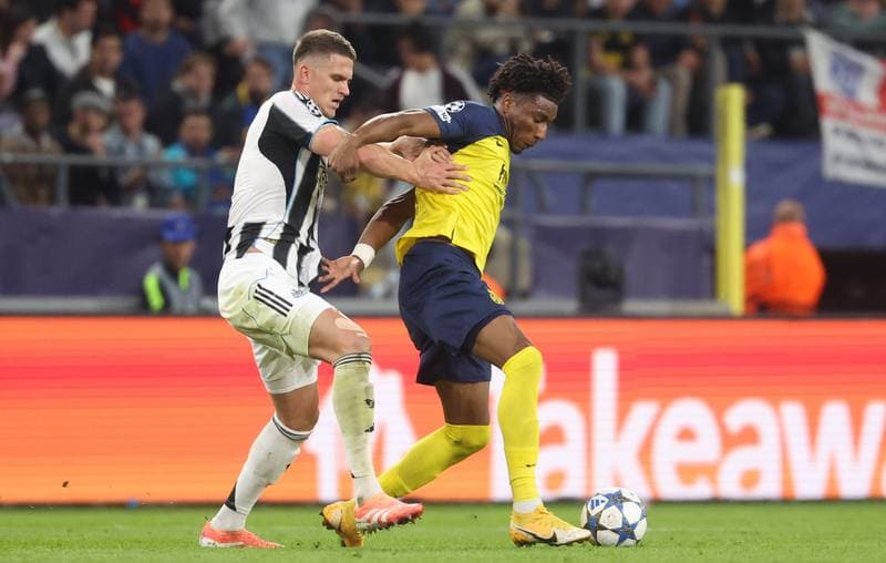 Football. UEFA Champions League. Royale Union Saint-Gilloise - Newcastle United. 01.10.2025
