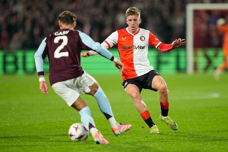 Football. Europa League. Feyenoord - Aston Villa. 02.10.2025