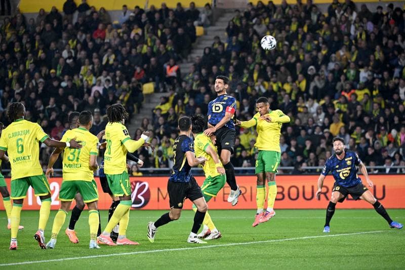 Football. Ligue 1. FC Nantes - Lille OSC. 19.10.2025