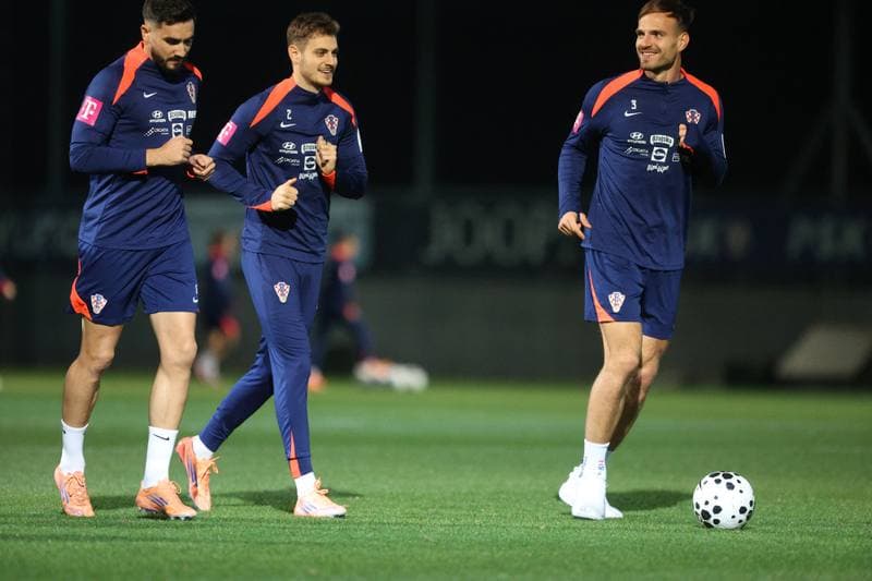 Football. Croatia. Training. 10.11.2025
