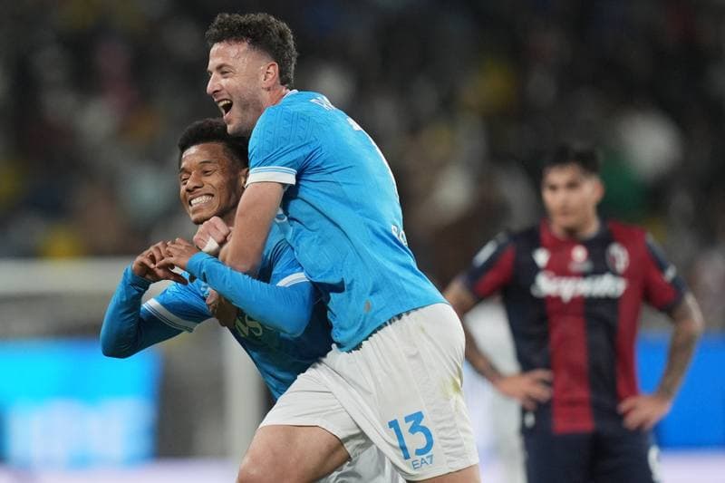 Football. EA Sports FC Supercup. Napoli - Bologna. 22.12.2025