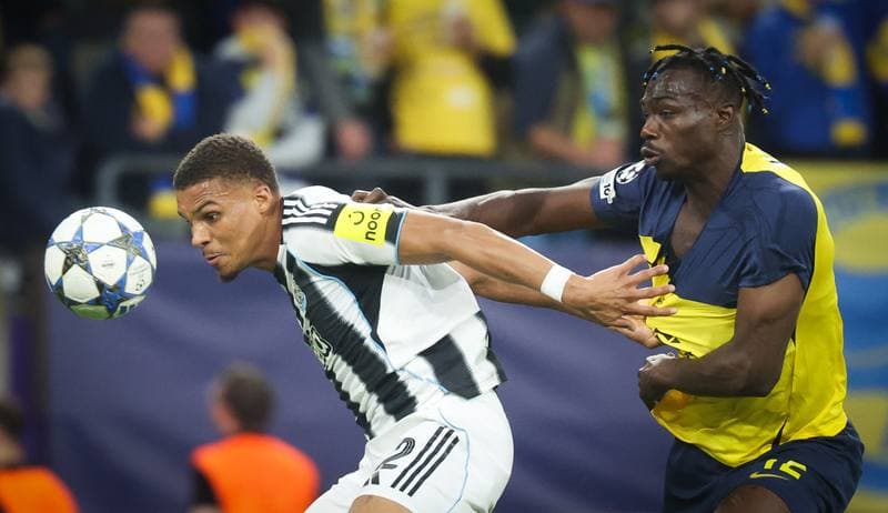 Football. UEFA Champions League. Royale Union Saint-Gilloise - Newcastle United. 01.10.2025