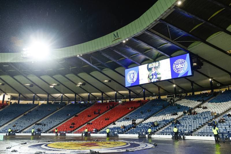 Football. 2026 FIFA World Cup Qualifiers. Scotland - Denmark. 18.11.2025