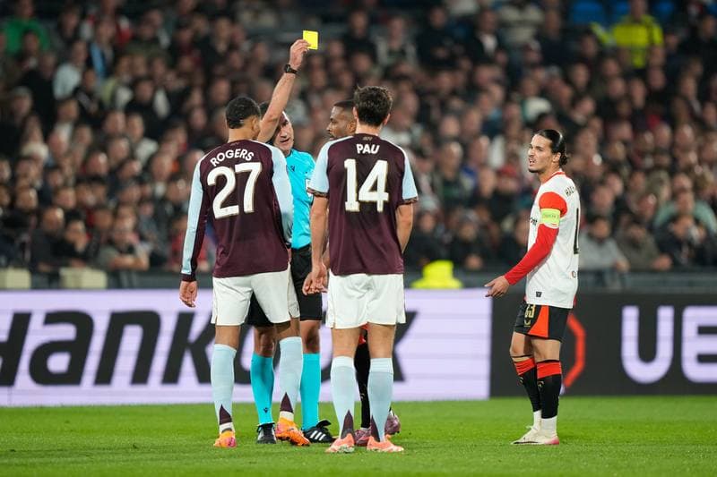 Football. Europa League. Feyenoord - Aston Villa. 02.10.2025
