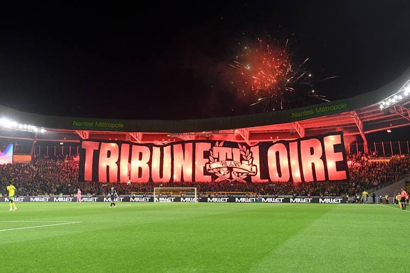 Football. Ligue 1. FC Nantes - Lille OSC. 19.10.2025