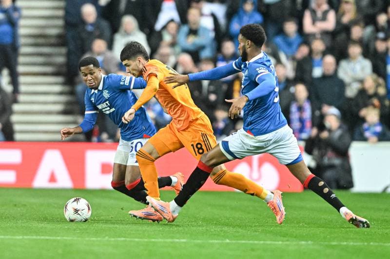 Football. UEFA Europa League. Rangers - A.S. Roma. 06.11.2025