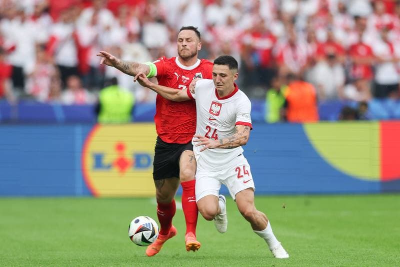 Football. UEFA EURO 2024. Poland - Austria. 21.06.2024
