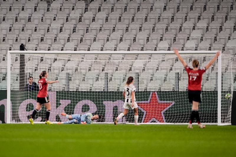 Football. UEFA Women's Champions League. Juventus Women - Manchester United Women Football Club. 17.12.2025