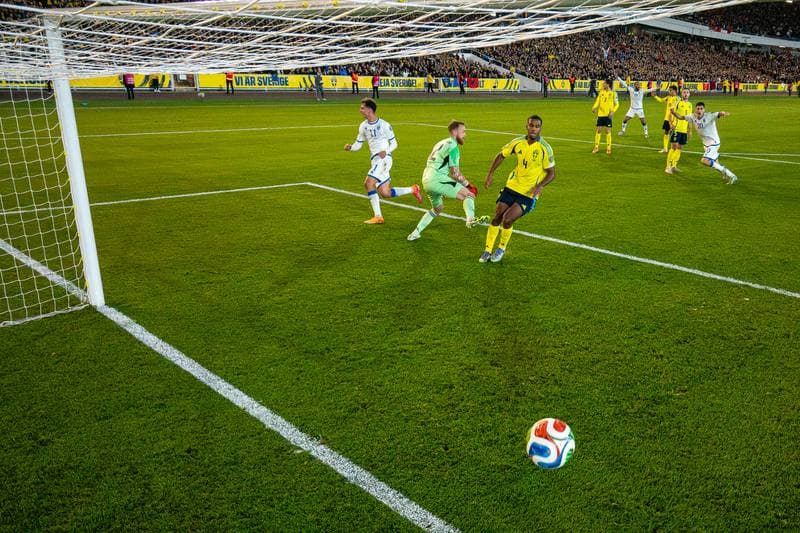 Football. FIFA World Cup Qualifier. Sweden - Kosovo. 13.10.2025