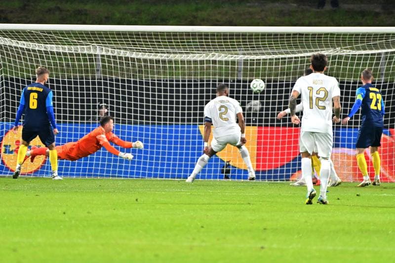 Football. UEFA Conference League. Celje - AEK Athens. 02.10.2025
