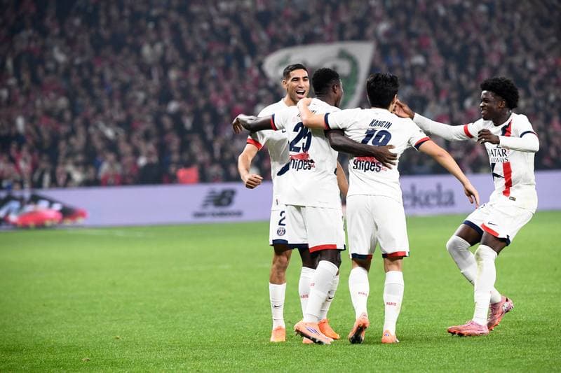 Football. Ligue 1. Lille OSC - Paris Saint-Germain. 05.10.2025