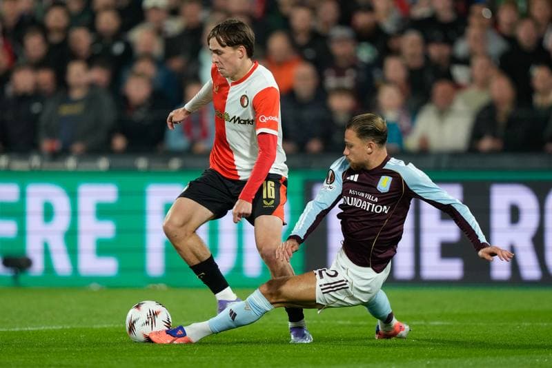 Football. Europa League. Feyenoord - Aston Villa. 02.10.2025