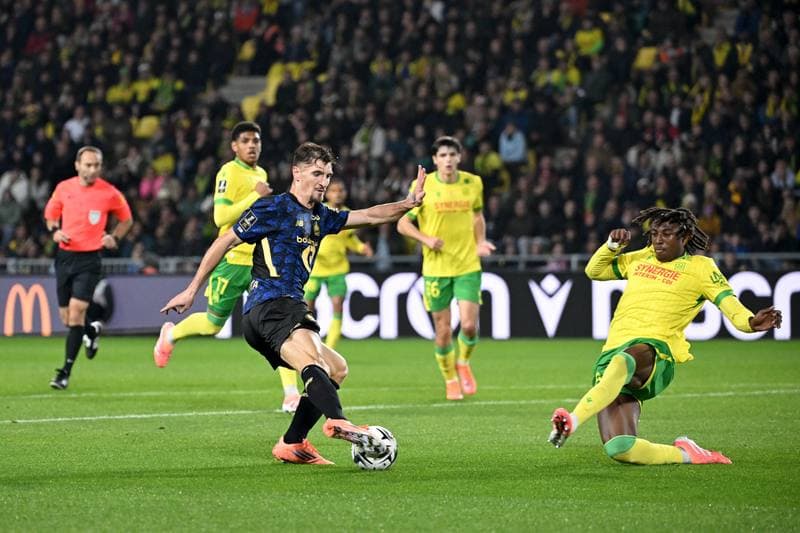 Football. Ligue 1. FC Nantes - Lille OSC. 19.10.2025