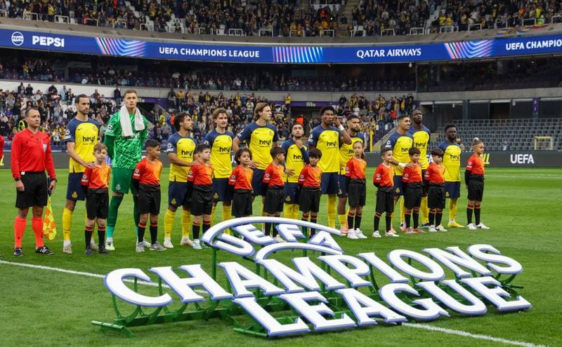 Football. UEFA Champions League. Royale Union Saint-Gilloise - Newcastle United. 01.10.2025