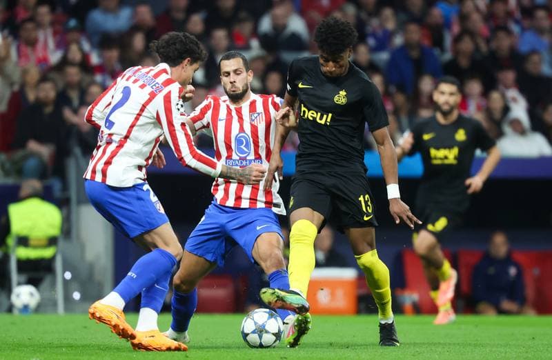 Football. UEFA Champions League. Atletico Madrid - Royale Union Saint-Gilloise. 04.11.2025