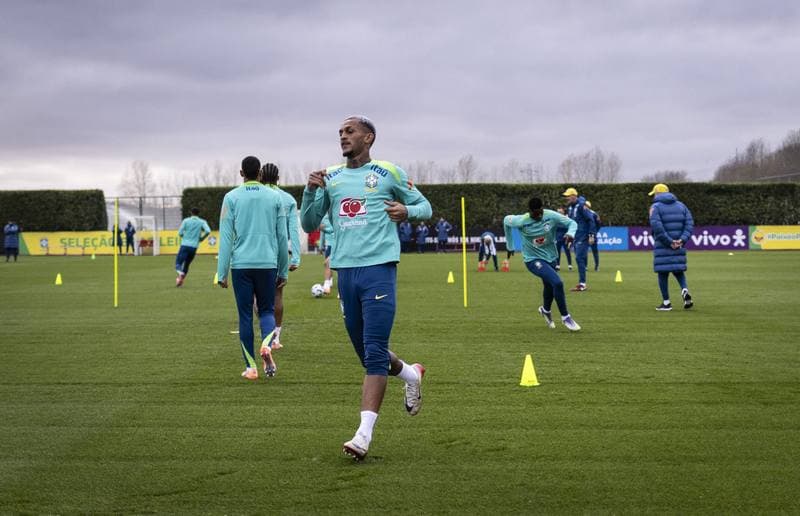 Football. Brazil. Training. 15.11.2015