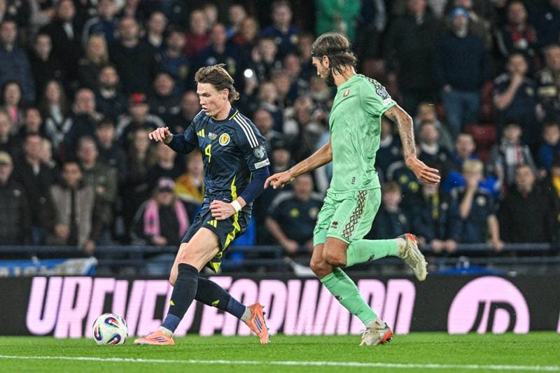 Football. 2026 FIFA World Cup Qualifiers. Scotland - Belarus. 12.10.2025