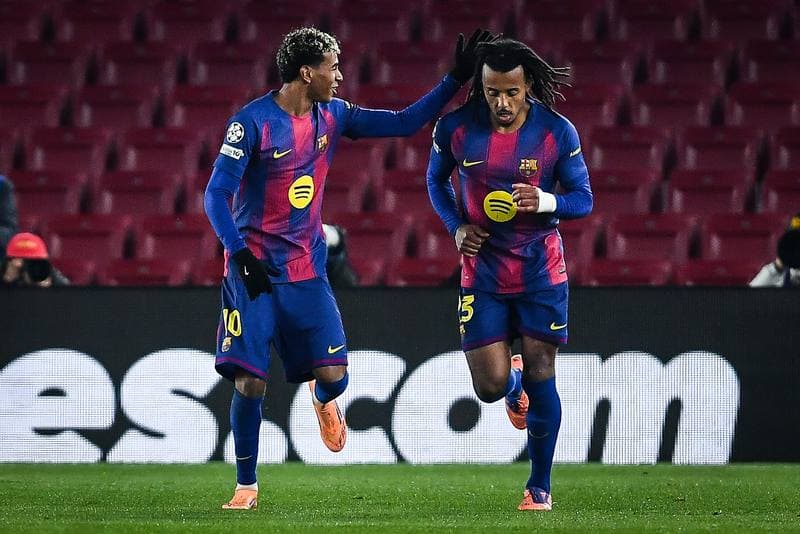 Football. UEFA Champions League. FC Barcelona - Eintracht Frankfurt. 09.12.2025
