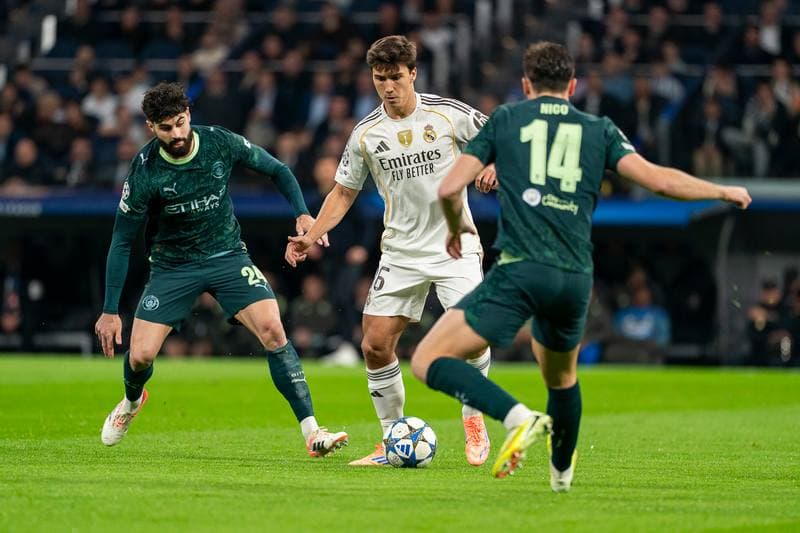 Football. Champions League. Real Madrid - Manchester City. 10.12.2025