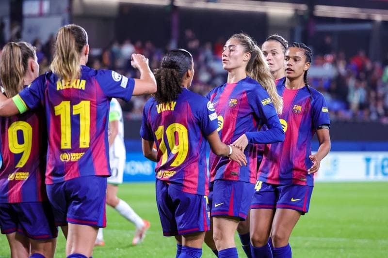 Football. UEFA Women's Champions League. Barcelona - OH Leuven. 12.11.2025