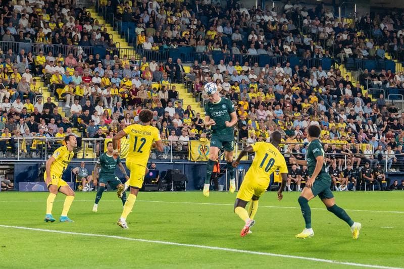 Football. UEFA Champions League. Villarreal - Manchester City. 20.10.2025
