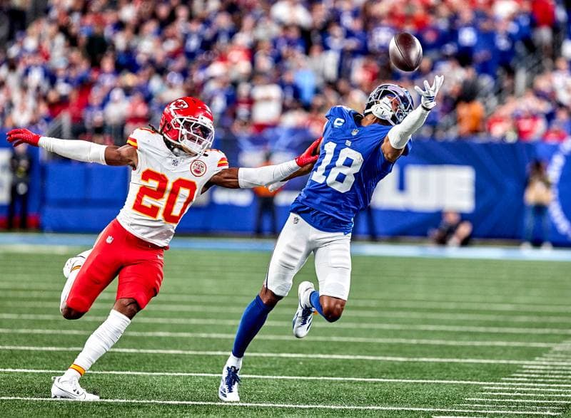 Football. NFL. Kansas City Chiefs - New York Giants. 21.09.2025