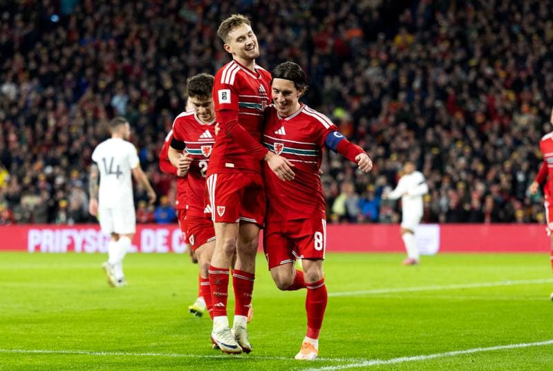 Football. 2026 FIFA World Cup Qualifiers. Wales - North Macedonia. 18.11.2025