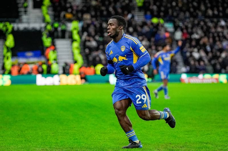 Football. Emirates FA Cup. Derby County - Leeds United. 11.01.2026