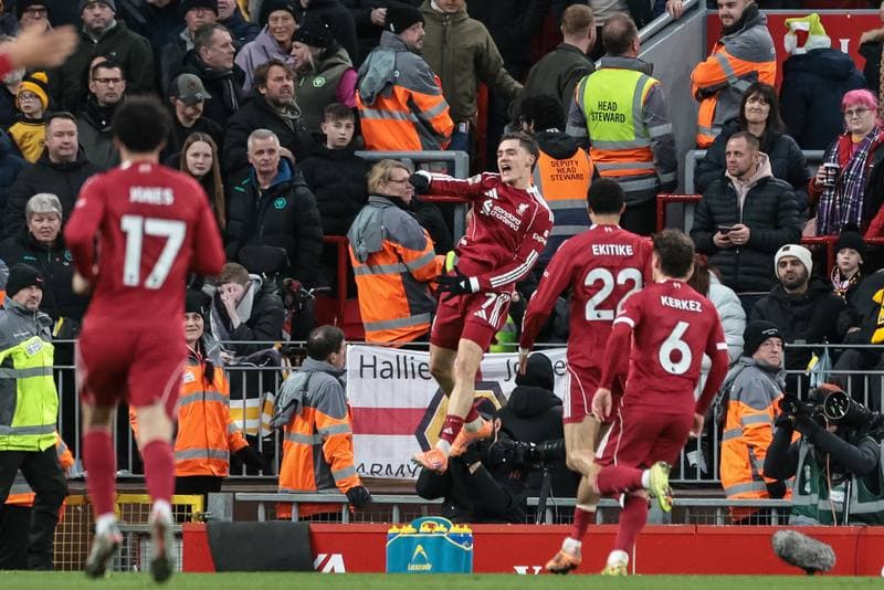 Football. Premier League. Liverpool - Wolverhampton Wanderers. 27.12.2025