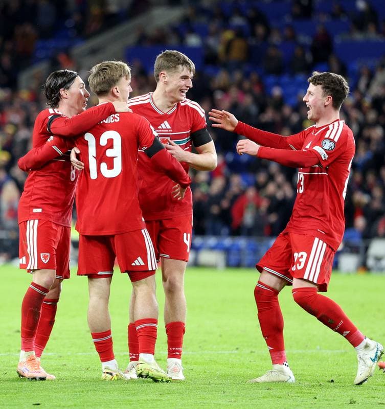 Football. 2026 FIFA World Cup Qualifiers. Wales - North Macedonia. 18.11.2025