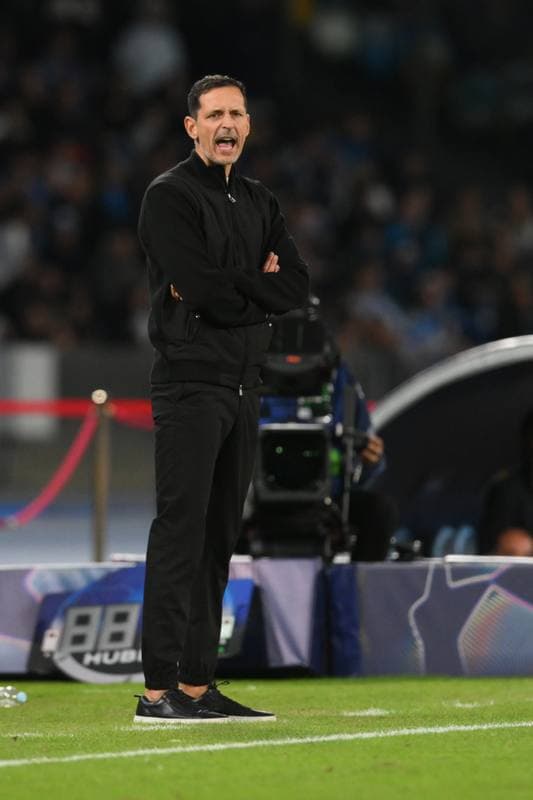 Football. UEFA Champions League. Napoli - Eintracht Frankfurt. 04.11.2025