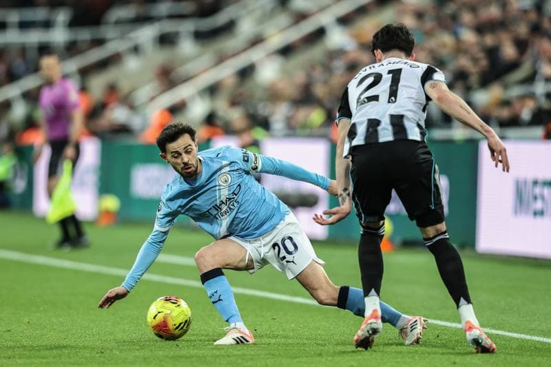 Football. Premier League. Newcastle United - Manchester City. 21.11.2025