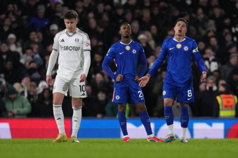 Football. Premier League. Fulham - Chelsea. 07.01.2026