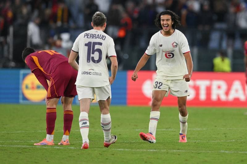 Football. UEFA Europa League. AS Roma - Lille. 02.10.2025