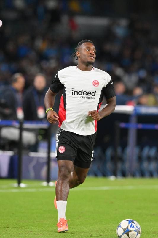 Football. UEFA Champions League. Napoli - Eintracht Frankfurt. 04.11.2025