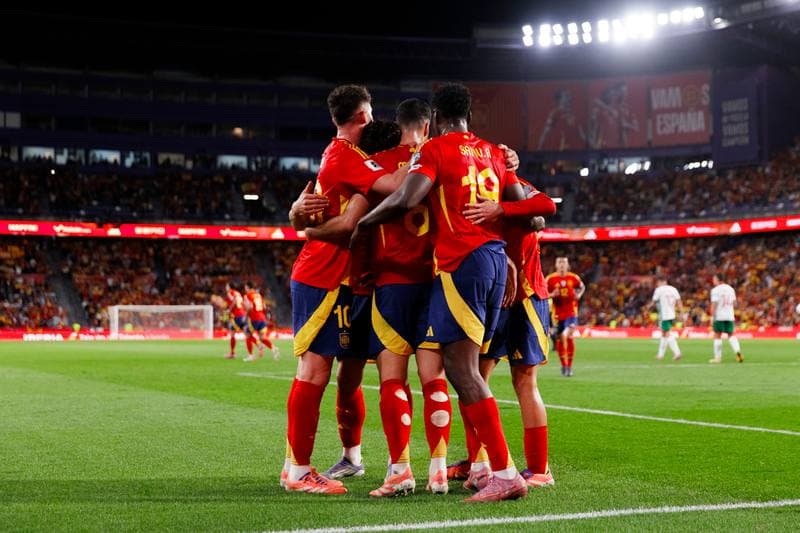 Football. FIFA World Cup Qualifiers. Spain - Bulgaria. 14.10.2025