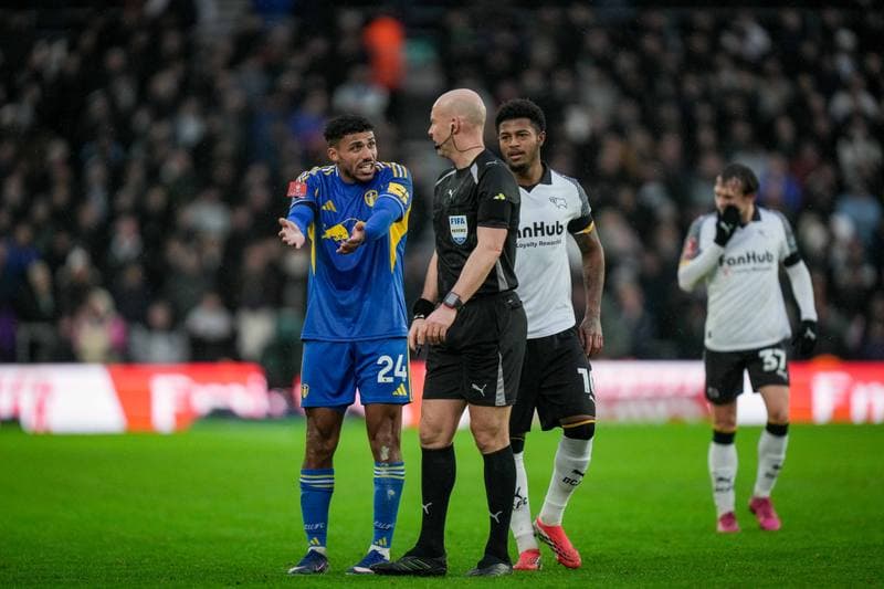 Football. Emirates FA Cup. Derby County - Leeds United. 11.01.2026