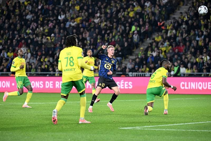 Football. Ligue 1. FC Nantes - Lille OSC. 19.10.2025