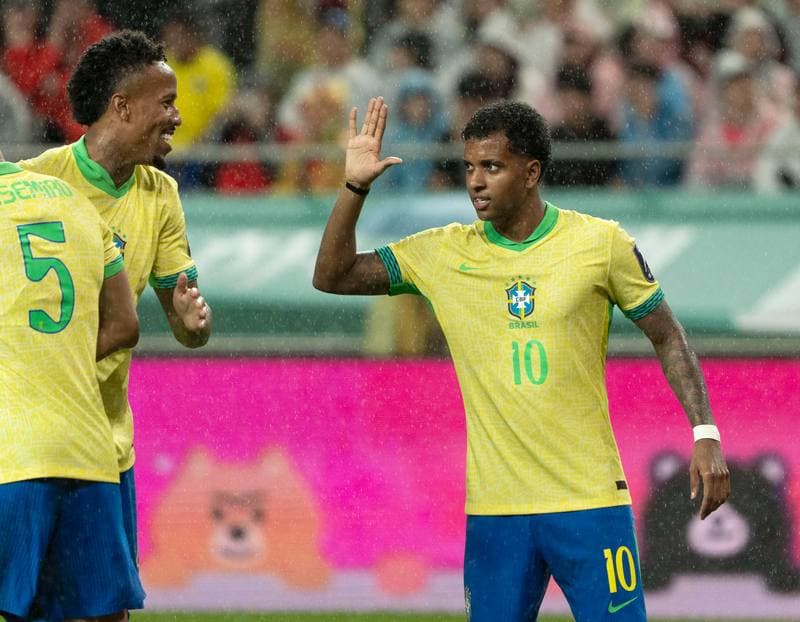 Football. Friendly Match. South Korea - Brazil. 10.10.2025