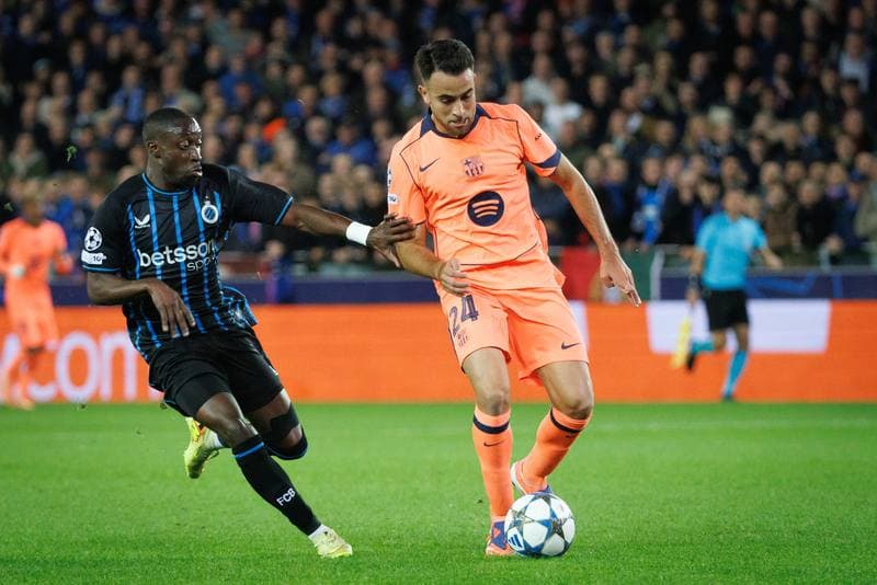 Football. UEFA Champions League. Club Brugge - Barcelona. 05.11.2025